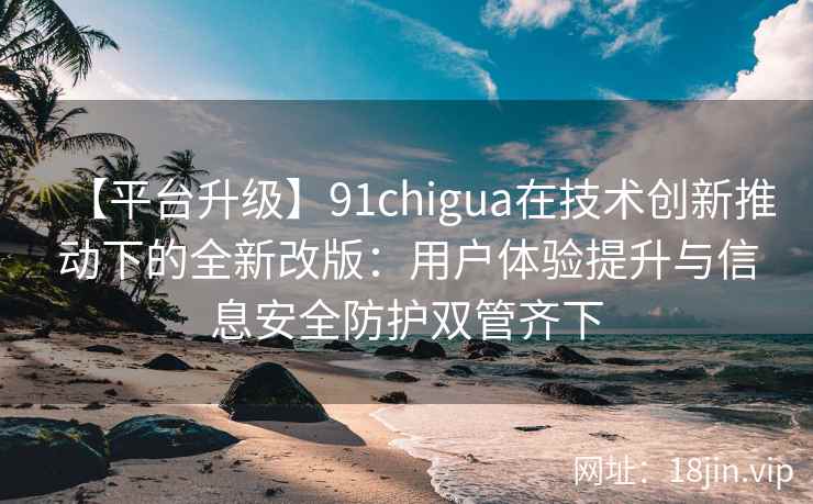 【平台升级】91chigua在技术创新推动下的全新改版：用户体验提升与信息安全防护双管齐下