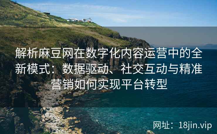 解析麻豆网在数字化内容运营中的全新模式：数据驱动、社交互动与精准营销如何实现平台转型